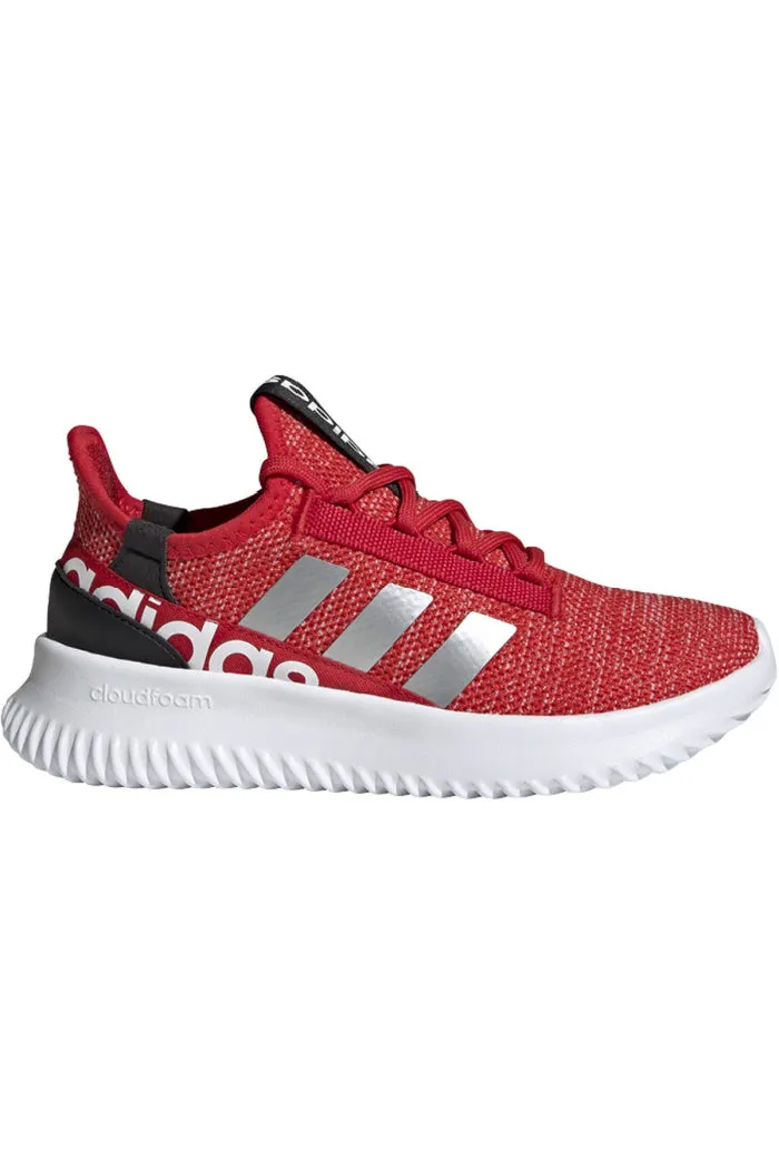 Adidas Boys Kaptir 2.0 K in Vivid Red/Silver Met/Core Black