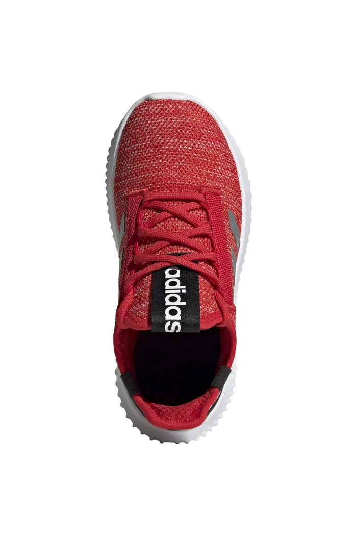 Adidas Boys Kaptir 2.0 K in Vivid Red/Silver Met/Core Black
