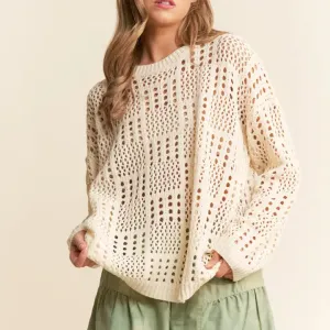 Beach Sand Knit Sweater