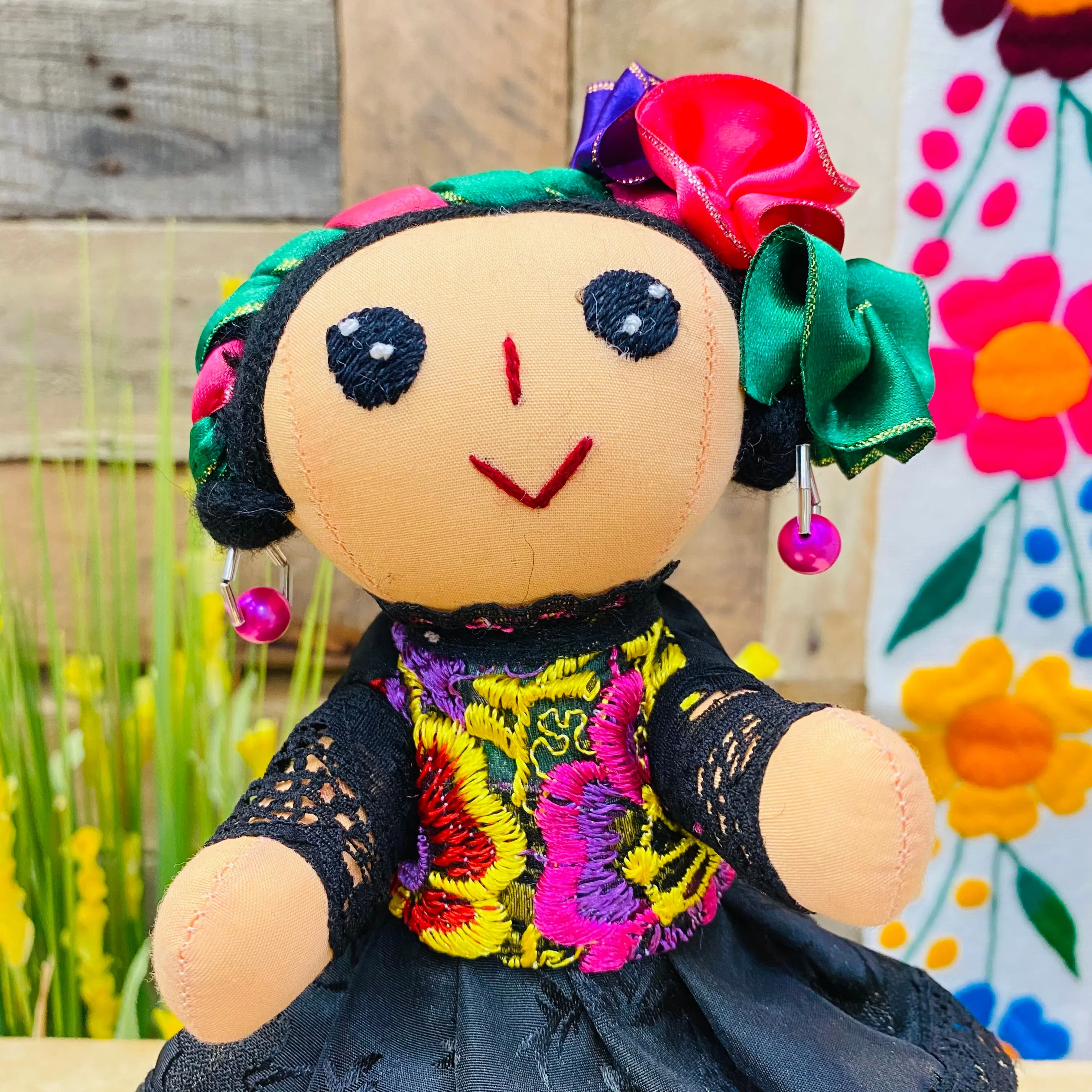 Chonita Chiapaneca Mexican Otomi Doll - Fina