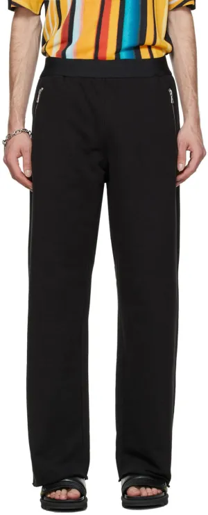 Dries Van Noten Black Relaxed Lounge Pants