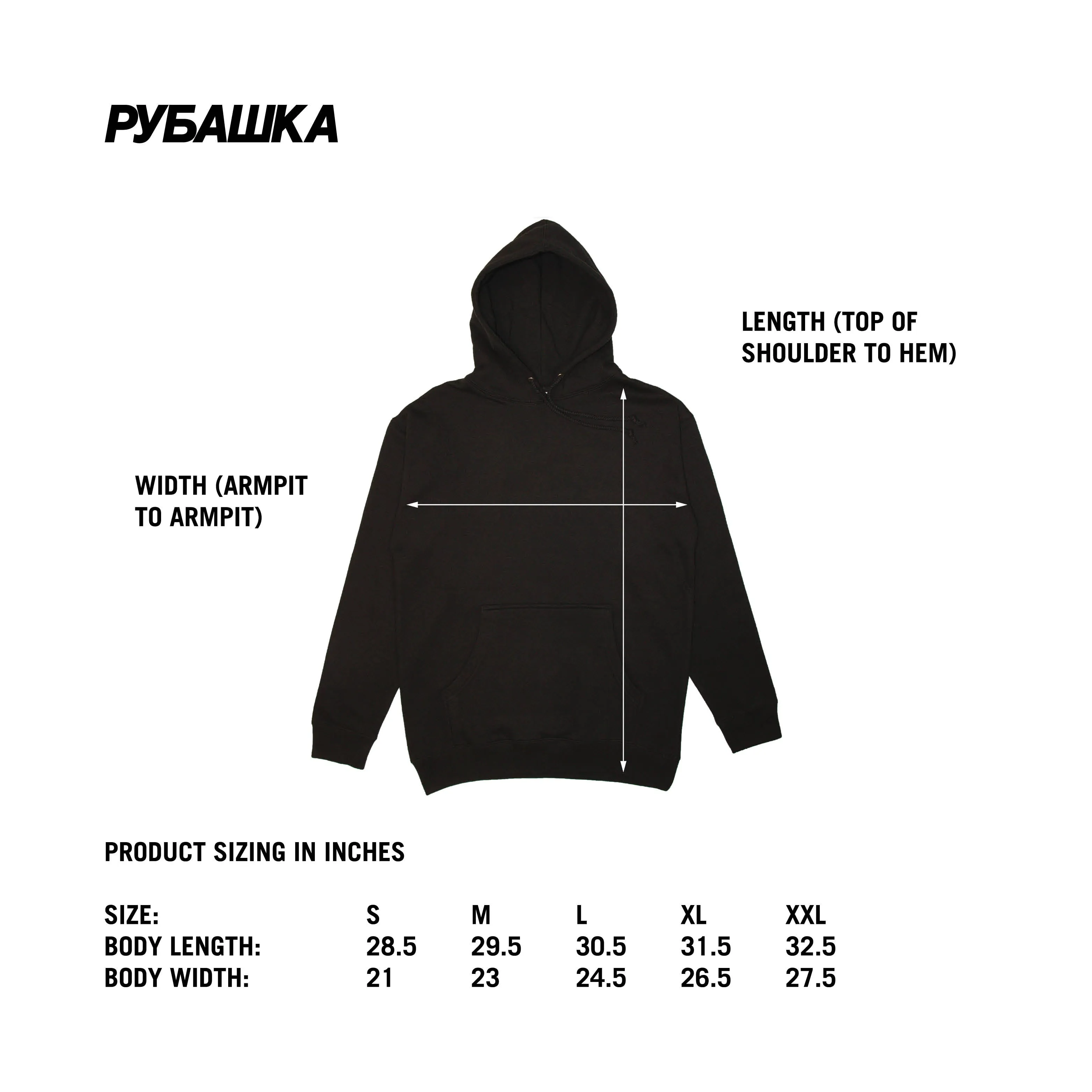 EMBROIDERED APOCALYPSE HOODIE BLACK