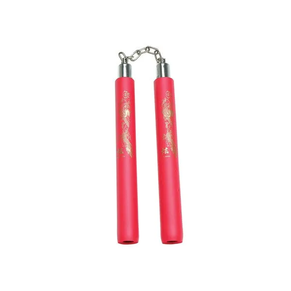 Foam Nunchucks / Nunchaku for Practice and Beginner Rubber Nunchucks