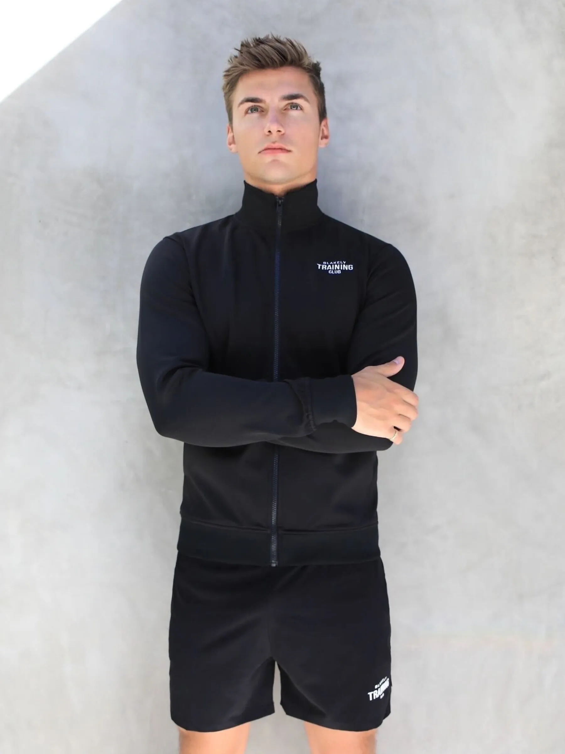 Full Zip Training Jacket - Black