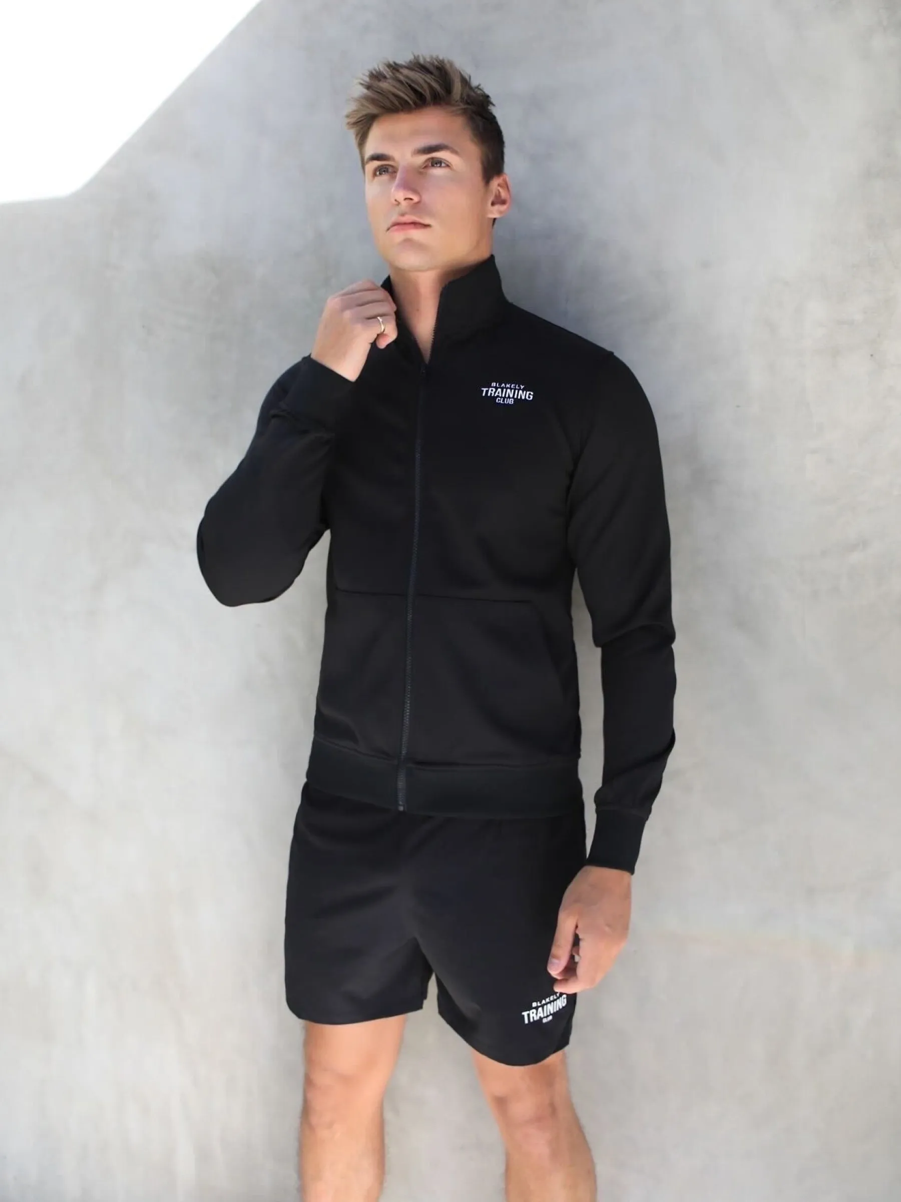 Full Zip Training Jacket - Black