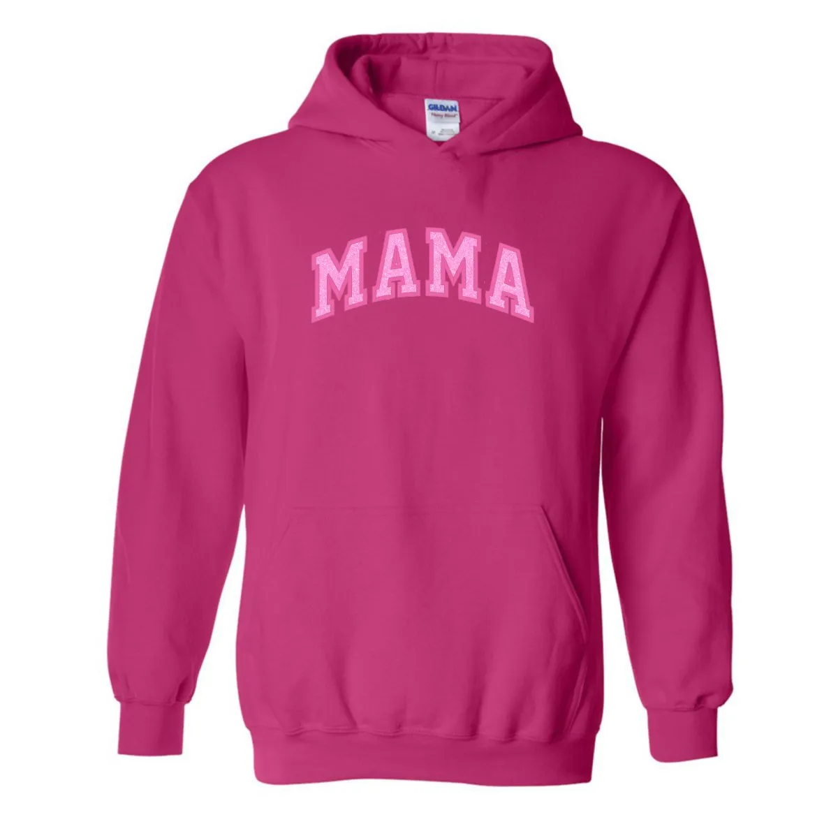 Glitter Embroidery ‘Mama’ Hoodie
