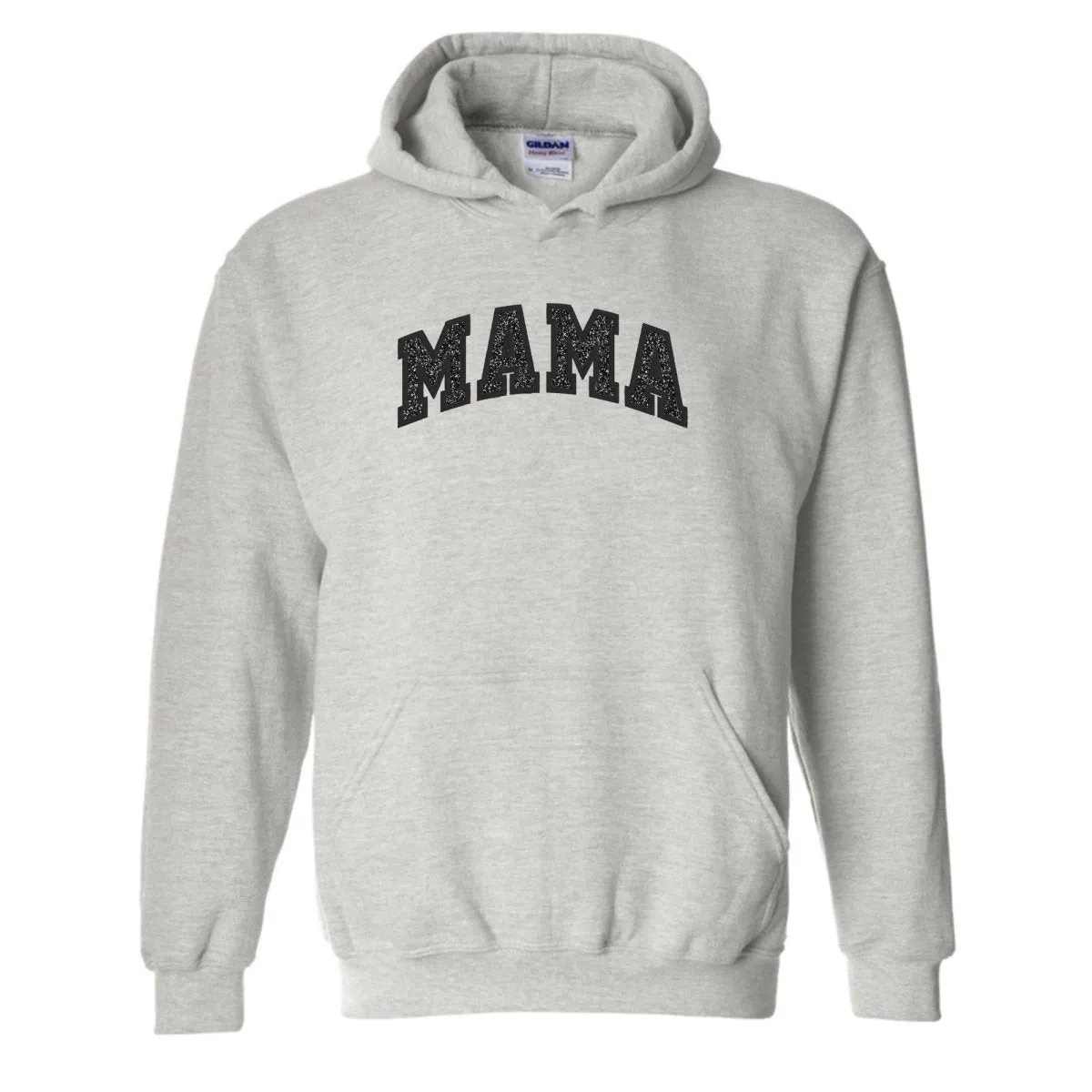 Glitter Embroidery ‘Mama’ Hoodie