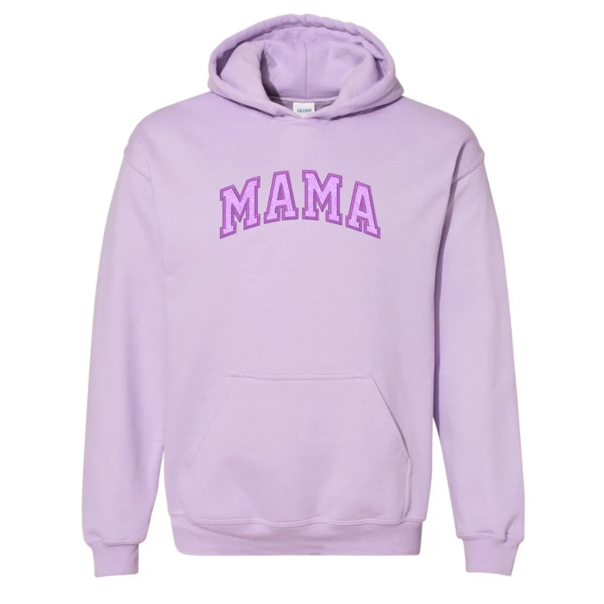 Glitter Embroidery ‘Mama’ Hoodie