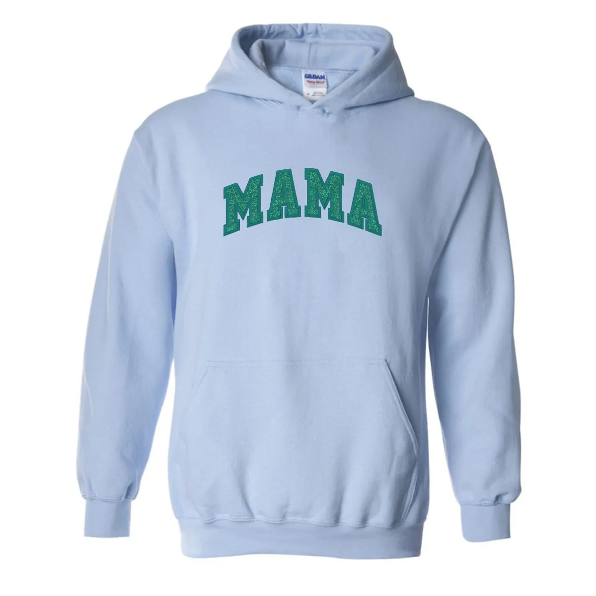 Glitter Embroidery ‘Mama’ Hoodie