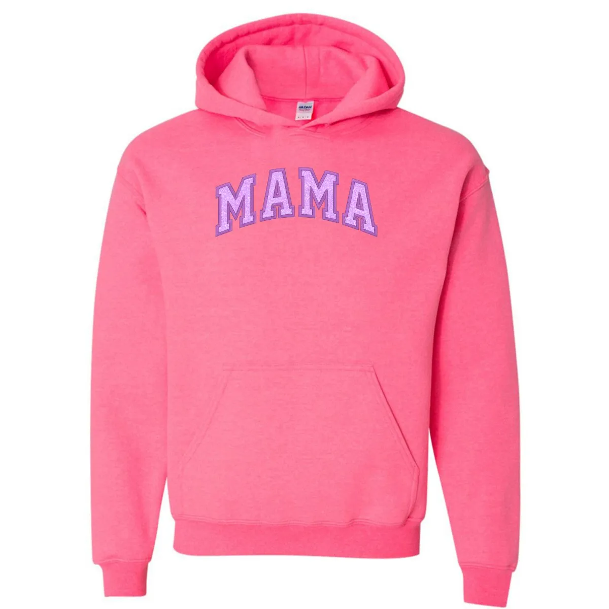Glitter Embroidery ‘Mama’ Hoodie