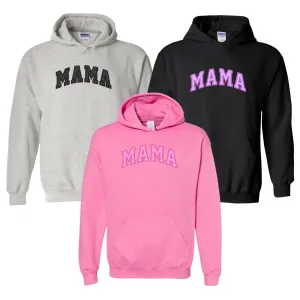 Glitter Embroidery ‘Mama’ Hoodie
