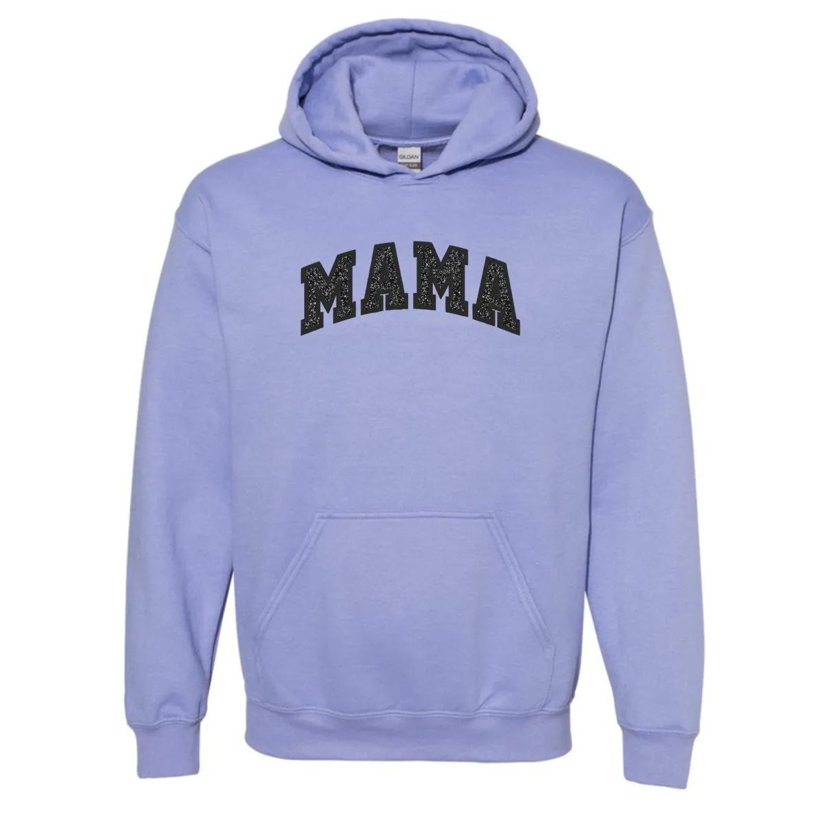 Glitter Embroidery ‘Mama’ Hoodie