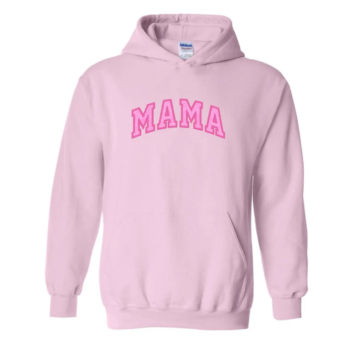 Glitter Embroidery ‘Mama’ Hoodie