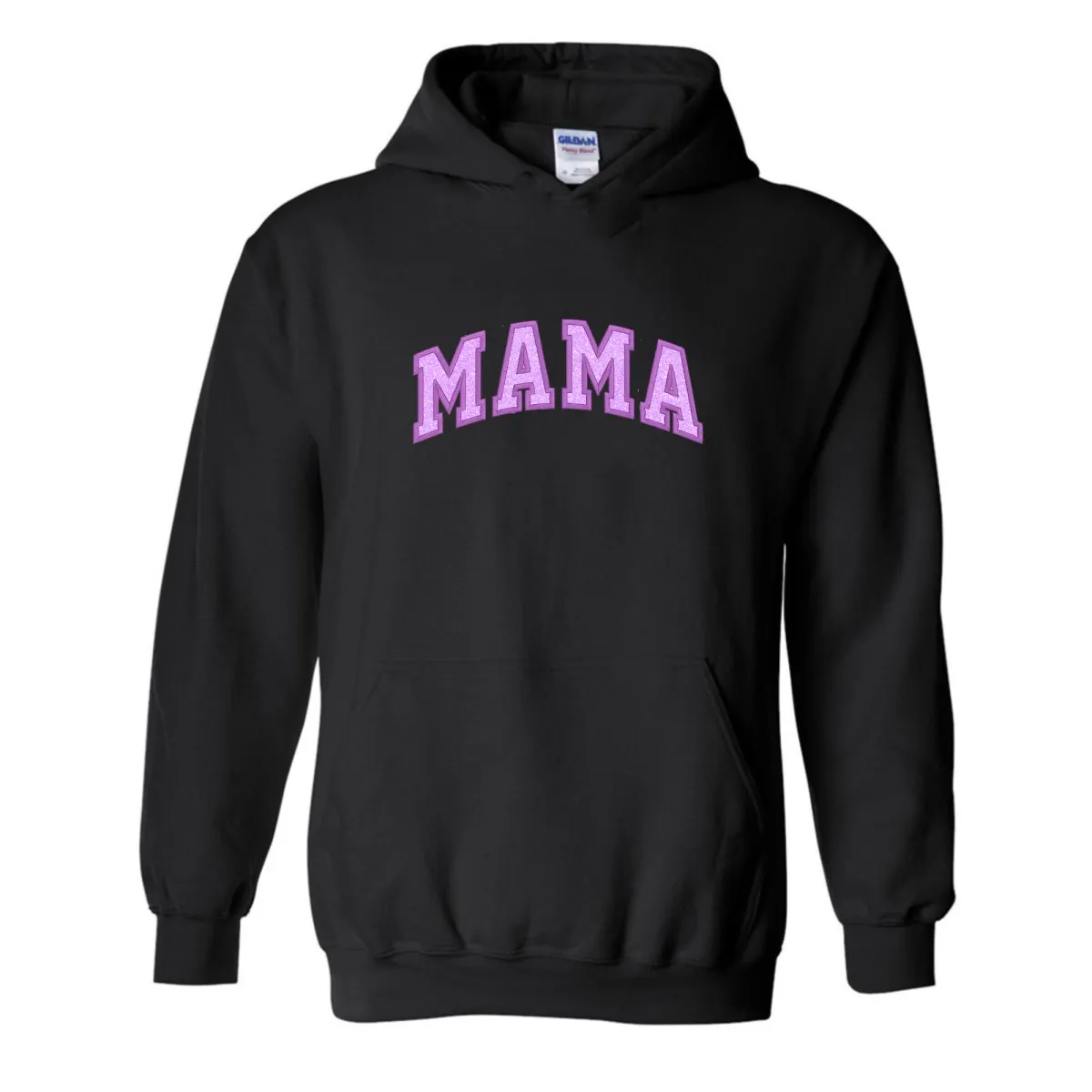 Glitter Embroidery ‘Mama’ Hoodie