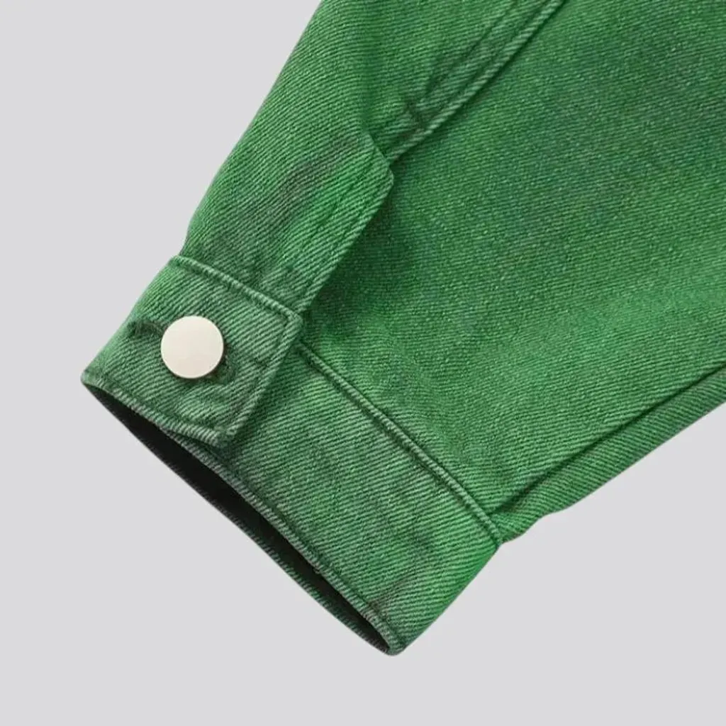 Gradient men's denim jacket