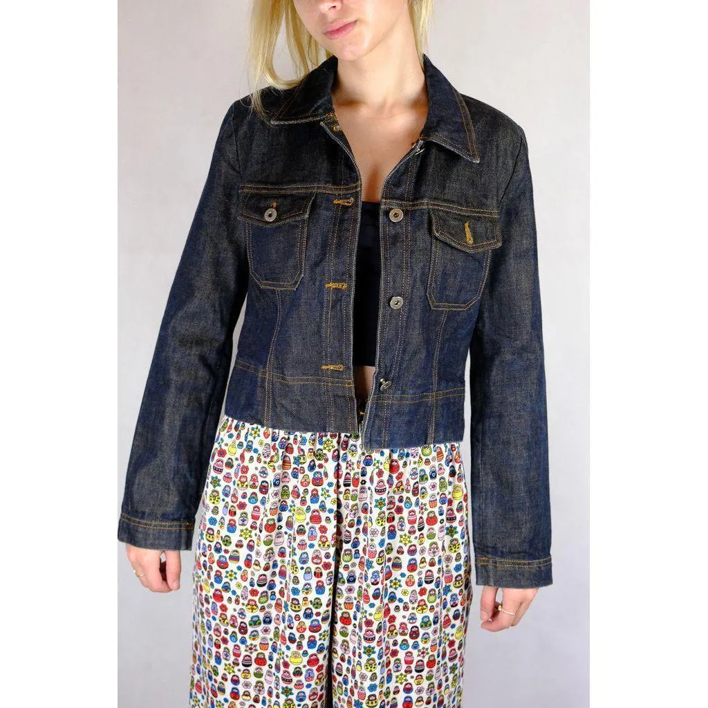 Guess Jeans Ladies Classic Denim Jacket - Size S/M