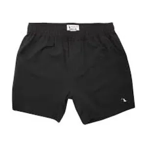 LOCAL BOY VOLLEY SHORTS-BLACK