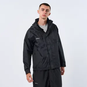 Omnitau Men's Team Sports Waterproof Jacket - Black