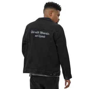"Die With Memories" Unisex denim jacket