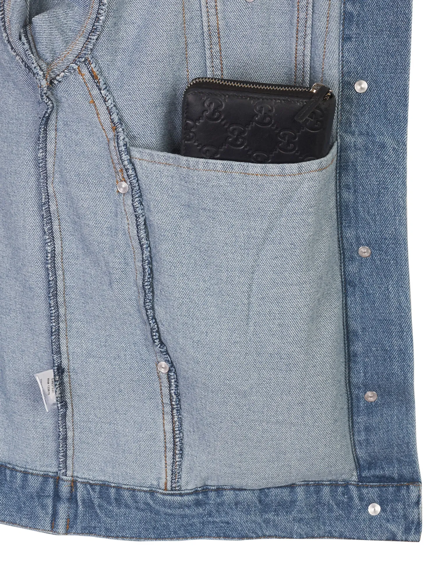 Women's Distressed Boyfreind Denim Jacket Loose Fit with Inner Pockets
