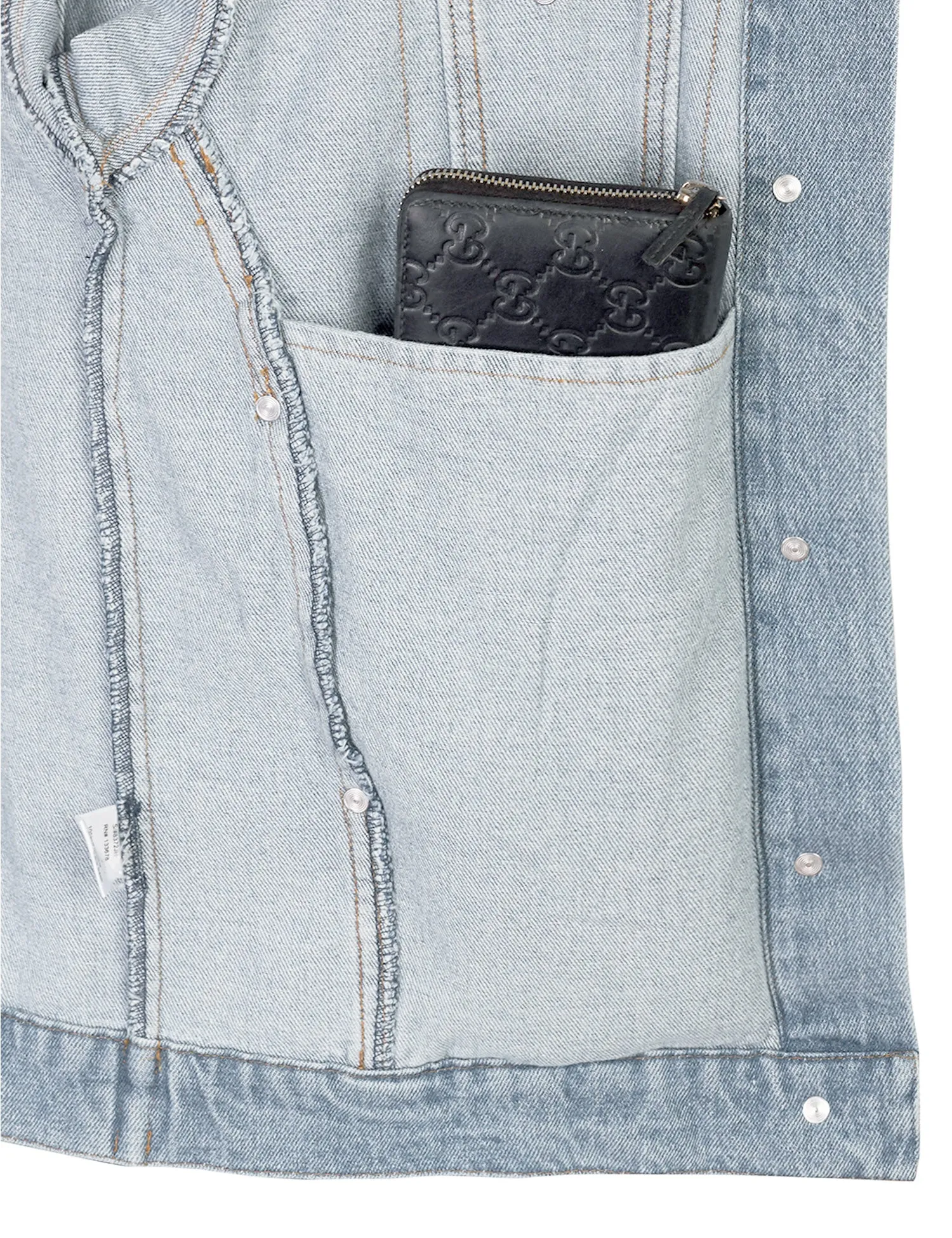 Women's Distressed Boyfreind Denim Jacket Loose Fit with Inner Pockets